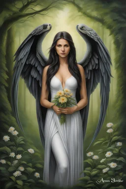 Back to Life. the very naked truth. painted by Anne Stokes