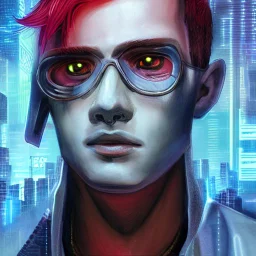 The cyberpunk boy