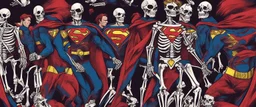 skeleton superman boxer
