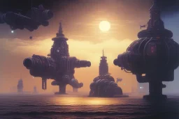 Chris Foss painting