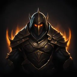 hero from the game raid shadow legends logo dark
