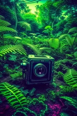 awesome space jungle take with cheap old camera