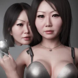 wonderfull woman hitomi tanaka face cyborg