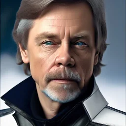 wide angle stunning photo realistic portrait of mark hamill as luke skywalker in star wars with photo realistic hair, blue eyes, eos5d mark 4, ef 85mm 5.6, professional majestic photo realistic painting by Ed Blinkey, Atey Ghailan, by Jeremy Mann, Greg Manchess, Antonio Moro, trending on ArtStation, Intricate, High Detail, Sharp focus, dramatic, by greg rutkowski, realism, beautiful and detailed lighting,