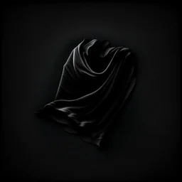 simple rag icon, black background