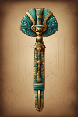 egyptian mythologic ankh illustration