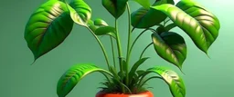 Realistic fantastic plant