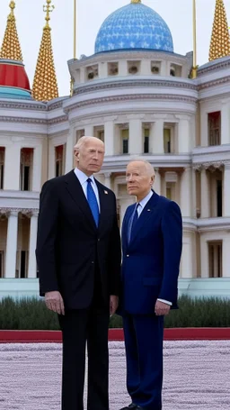 Putin and Biden at the Kremlin