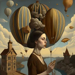 the sound of something that stings the air?, neo surrealism, by igor Morski