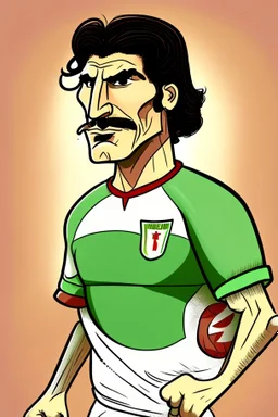 Guglielmo Vicario Italian football player cartoon 2d