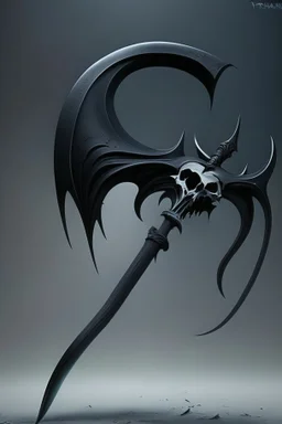 black big scythe