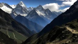 جبال الهيمالايا المخيفه