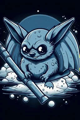 erkältete Fledermaus