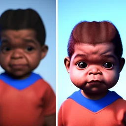 Gary coleman, toddler, chubby, kid, blue