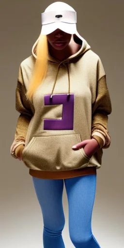 blonde 2023.Big colored headphones (gold rings!), shimmer, is merged with small felt cap with visor.thick thighs,thick calves,flat belly,curvy fell. NOVEL kind of hoodie, form which condescends with integrated big flowing bag. It is sewed together of camouflage pieces, whose color are all denim colors,cream, brown, lilac and purple.Apricot Crush,imperial yellow . Big bright purple felt tippet and birght-colored-hood is merged with colorful beanie, with lace. Inside is orange. Style: 1990's