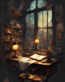 a collection of poems, a window into the world of fairy tales, a set of dreams, a light watercolor sketch, by Leonid Afremov & Benedick Bana & Atelier Olschinsky & Ian McQue