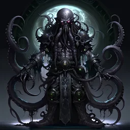 dark moon lord with tentacles