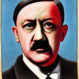 Hitler by mondrian