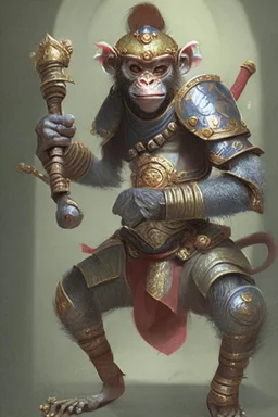 three-armed monkey knight