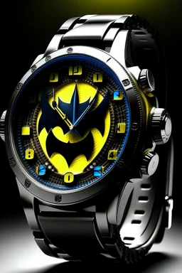 generate image of batman watch which seem real for blog more relevant should be different with person having some background