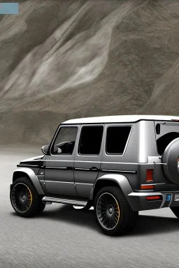 BMW G-Class musou black hyper sport, Rear View, 4K, Ultra Realistic