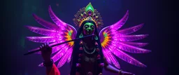 Transparent Krishna bird beats toxicity with Goa trance