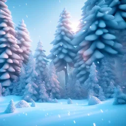  octane render, 8k high detail, snowflake, wide angle, landscape photography