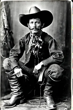 Cowboy Spider-Man in 1873, photograph