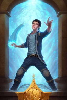 Percy Jackson with water powers