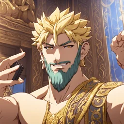 Gilgamesh takes a selfie