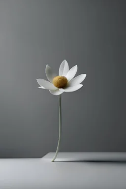 Beauty in Simplicity Minimalist Single Flower