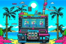 ALBUM COVER - 8BIT IBIZA TECHNO RAVE MACHINE