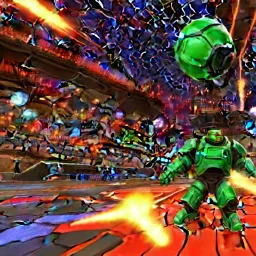 doomguy in rocket league