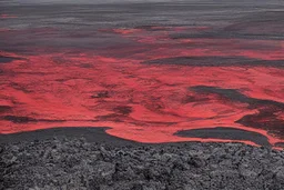 It was an inhospitable locale, filled with vast deserts of black sand and huge plains of dark granite. There was no water to be found anywhere on the plane, and no sunlight filled the blood-red sky