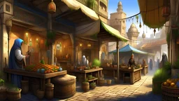 arabisch Fantasy Marktplatz