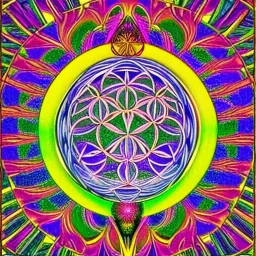 alex grey flower of life