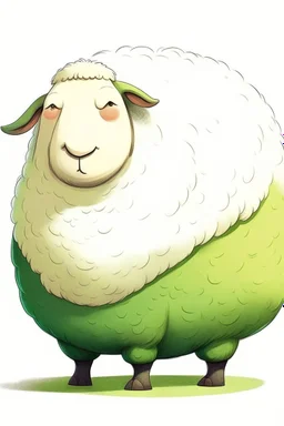 A fat sheep