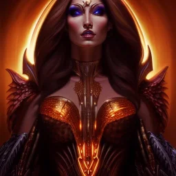 Ultra detailed fullbody Portrait in oil on canvas of Diablo character- beautiful female Wizard with Armor,extremely detailed digital painting,intense stare, extremely detailed face, crystal clear eyes, mystical colors ,perfectly centered image, perfect composition, rim light, beautiful lighting,masterpiece ,8k, stunning scene, raytracing, anatomically correct, in the style of Steve Jung and robert e howard and Wizyakuza and Ohrai Noriyoshi and Simon Bisley and uncannyknack and kilory