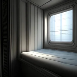 Spaceship, bed, liminal