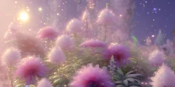 crystal subtle flower in a galactic ambiance beautiful fairy, transparent, delicate colors, in the foreground, full of details, smooth，soft light atmosphere, light effect，vaporwave colorful, concept art, smooth, extremely sharp detail, finely tuned detail, ultra high definition, 8 k, unreal engine 5, ultra sharp focus