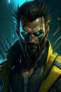 Cyberpunk Wolverine