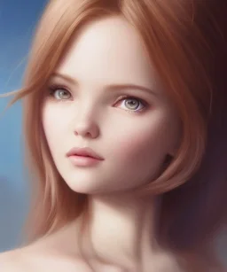 super high level detail of beautiful girl portrait, Pixar style, artstation, Painting by J. Scott Campbell, stanley artgerm lau, Tom Bagshaw, sideways glance, 8k, 3d, high detail eyes, digital painting, HDR, highly focused, illustration, fantasy art, sharp focus, trending on artstation, smooth, from pixar, au naturel, hyper detailed, digital art, trending in artstation, cinematic lighting, studio quality, smooth render, unreal engine 5, octane rendered