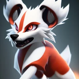 Lycanroc, 8K, dramatic lighting, masterpiece, expert, sharp focus