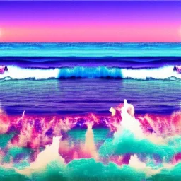 Vaporwave art Collage