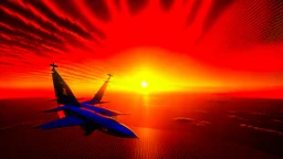 fa-18, blue angels, in formation, color, fantastical, intricate detail, wide angle, sunset, clouds, complementary colors, fantasy concept art, 8k resolution trending on Artstation Unreal Engine 5