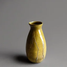 photo of a small cracked ceramic vase repaired with gold, kintsugi, garden setting, beautiful landscape photography, beautiful, vines and leaves, delicate, cinematic, high detail, beautiful composition, delicate arrangement, aesthetic, soft lighting, award winning photography, tender