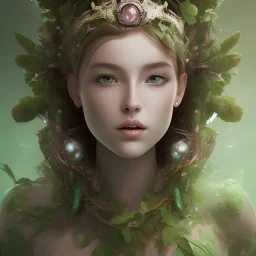 Queen tree girl