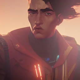 Best quality, masterpiece, ultra high definition, (photorealistic: 1.4),Futuristic, cyberpunk, Friedrich Nietzsche,Comic style