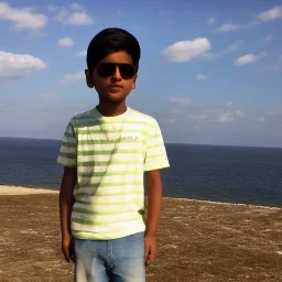 aarav in the sun