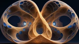 hyperreal derivative hyperboloid multiverse galaxy klein bottle quantum Hypergeometry infinite recursive golden ratio fractal supradimensional tesselation